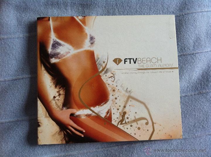 CDs de m&uacute;sica: CD-FTV BEACH-THE GLAM SESSIONS-VARIOS - Foto 1