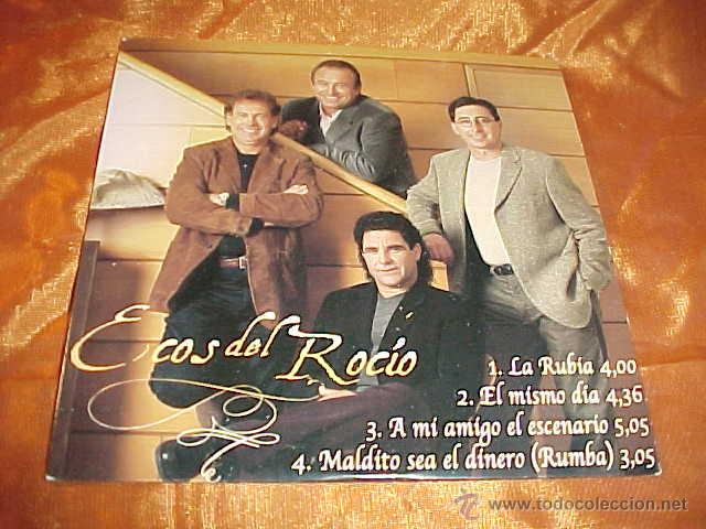 CDs de m&uacute;sica: ECOS DEL ROCIO. LA RUBIA. CD PROMOCIONAL. 4 TEMAS - Foto 1