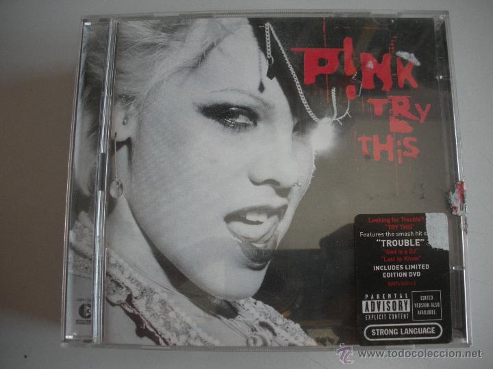 CDs de m&uacute;sica: MAGNIFICO CD DE - PINK - TRY - THIS - - Foto 1