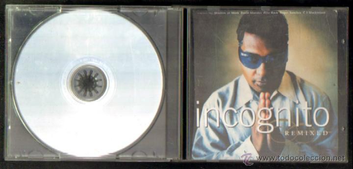 CDs de m&uacute;sica: INCOGNITO.   REMIXED.            CD-GRUPEXT-239 - Foto 1