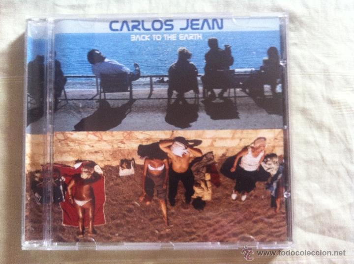 CDs de m&uacute;sica: CD CARLOS JEAN-BACK TO THE EARTH - Foto 1