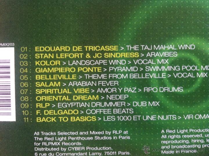 CDs de m&uacute;sica: CD ORIENTAL VIBES-VARIOS - Foto 2