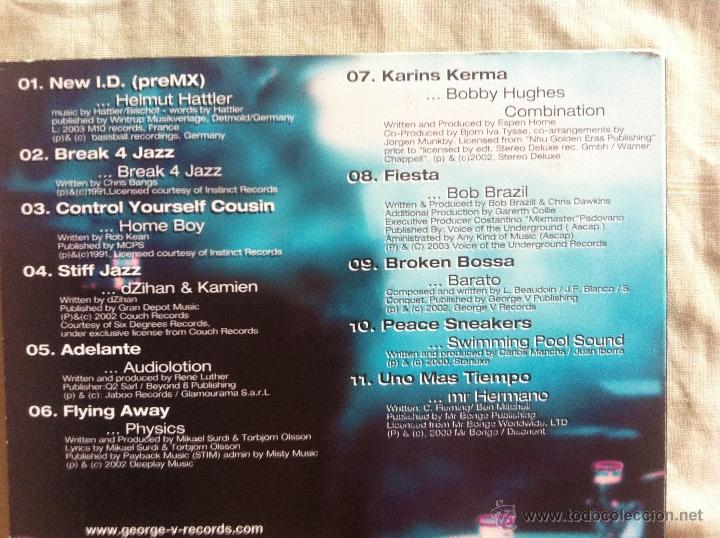 CDs de m&uacute;sica: CD ELECTROJAZZ AT CLUB BLUE NOTE-VARIOS - Foto 2