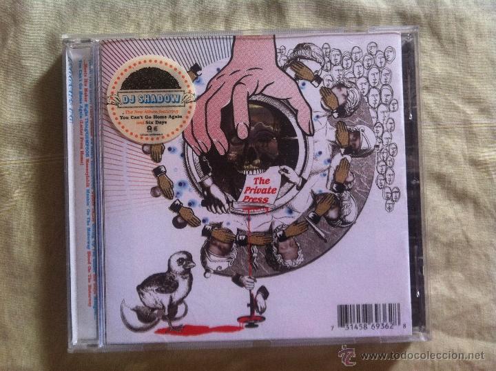 CDs de m&uacute;sica: CD D.J. SHADOW-THE PRIVATE PRESS - Foto 1