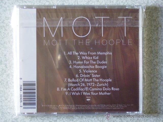 CDs de m&uacute;sica: MOTT THE HOOPLE...MOTT...ROCK PROGRESIVO - Foto 2