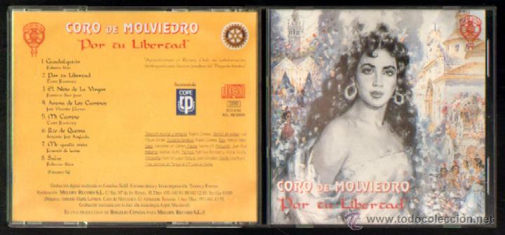 CDs de M&uacute;sica: CORO DE MOLVIEDRO. POR TU LIBERTAD CD-FLA-503