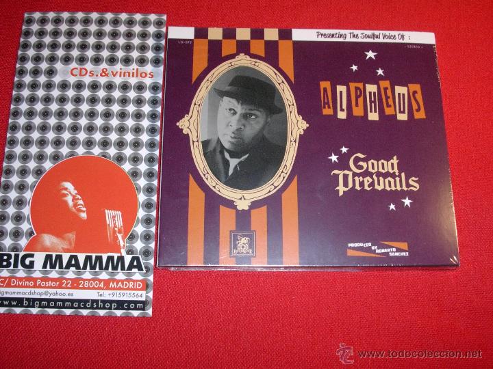 CDs de m&uacute;sica: alpheus  good prevails    cd - Foto 1