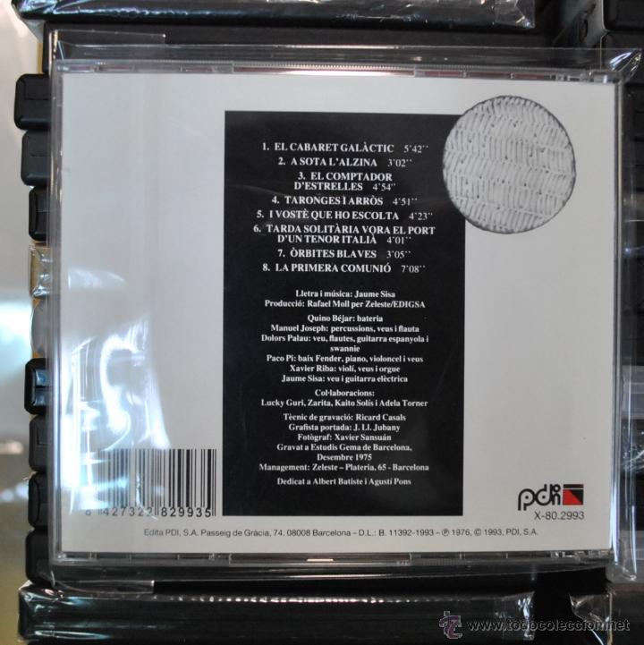 CDs de m&uacute;sica: SISA - GALLETA GALACTICA - CD - Foto 2