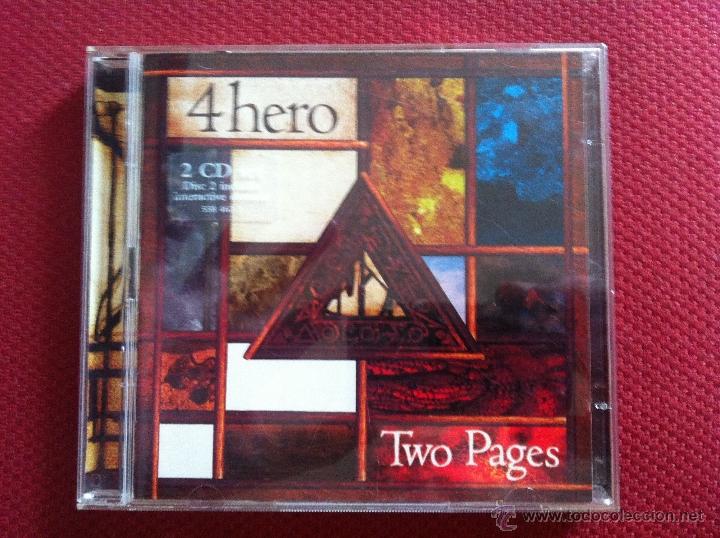 CDs de m&uacute;sica: CD DOBLE-4 HERO-TWO PAGES - Foto 1