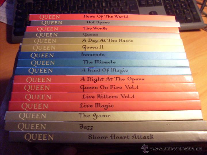 CDs de m&uacute;sica: LOTE QUEEN 16 CD BOOK LIBROS (AT) - Foto 58