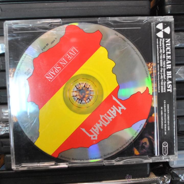 CDs de m&uacute;sica: MANOWAR - LIVE IN SPAIN - CD EP - Foto 2