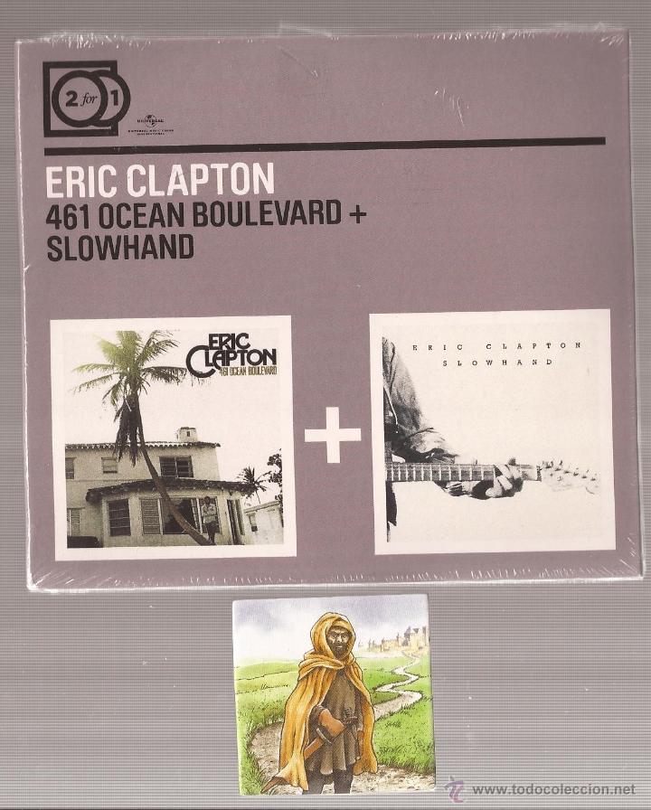 CDs de m&uacute;sica: eric clapton - 461 ocean boulevard + slowhand (2 cds digipack) WARNER - Foto 1
