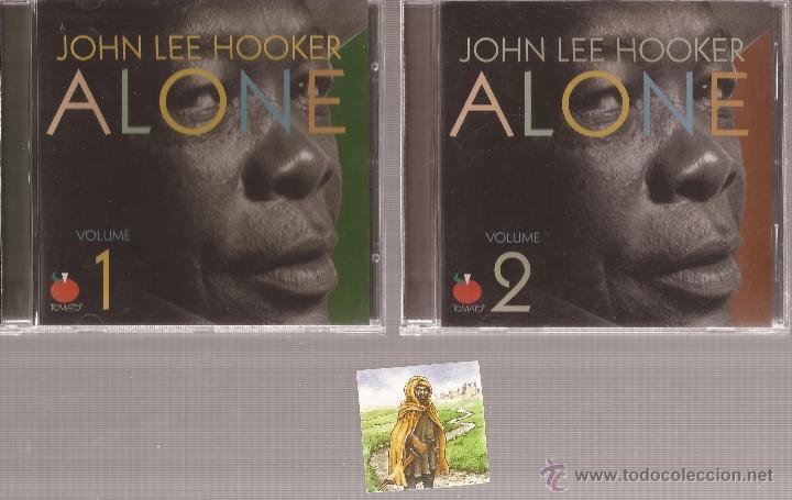 CDs de m&uacute;sica: JOHN LEE HOOKER - ALONE VOL. 1 & 2 (2 CDS) - Foto 1