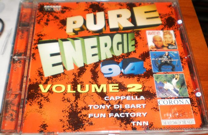 CDs de m&uacute;sica: pure energie volume 2 1994 - Foto 1
