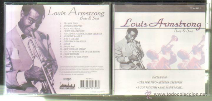 CDs de m&uacute;sica: LOUIS ARMSTRONG. 2 CD&acute;S.       CD-DOBLE-154 - Foto 1