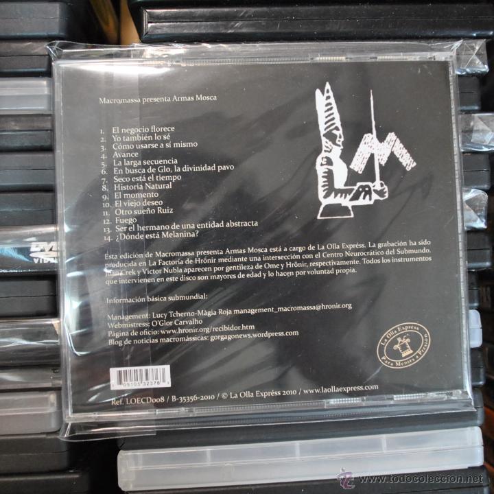 CDs de m&uacute;sica: MACROMASSA PRESENTA ARMAS MOSCA - CD - Foto 2