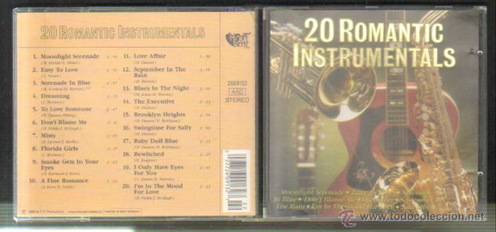 CDs de m&uacute;sica: 20 ROMANTIC INTRUMENTALS.     CD-VARIOS-497 - Foto 1