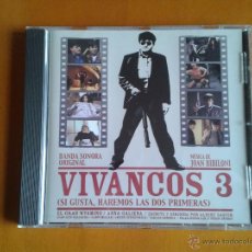 CDs de Música: CD NUEVO PRECINTADO VIVANCOS 3 CINE ESPAÑOL BANDA SONORA EL GRAN WYOMING MÚSICA JOAN BIBILONI. Lote 64012649