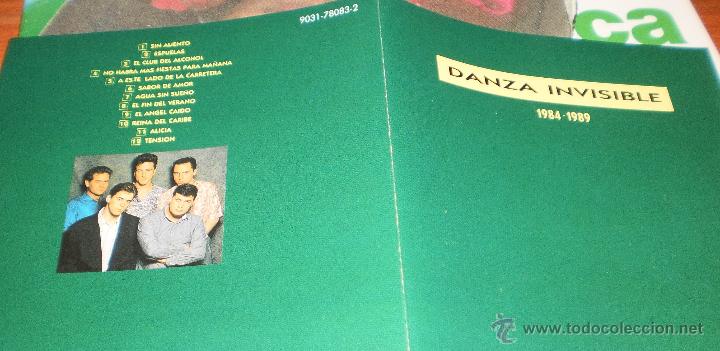 CDs de m&uacute;sica: danza invisible cd 1984-1989 - Foto 1