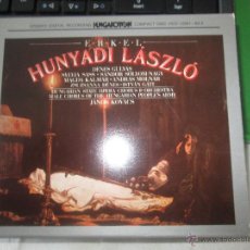 CDs de Música: FERENC ERKEL HUNYADI LASZLO OPERA EN 3 ACTOS HUNGAROTON NUEVO. Lote 43723479