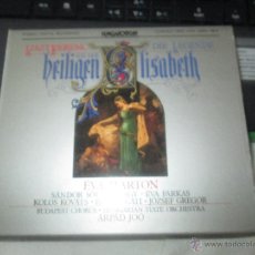 CDs de Música: LISZT FERENC THE LEGEND OF SAINT ELIZABETH HUNGAROTON NUEVO ORATORIO. Lote 43723928