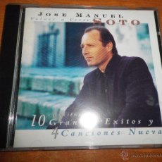 CDs de Música: JOSE MANUEL SOTO VOLVER A VERTE CD ALBUM 10 GRANDES EXITOS + 4 TEMAS NUEVOS AÑO 1998