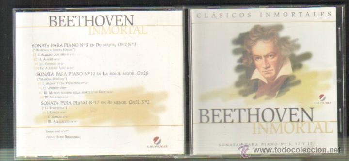 CDs de M&uacute;sica: CLASICOS INMORTALES. BEETHOVEN INMORTAL SELECCI&Oacute;N. VOL.5.      CD-CLASICA-399