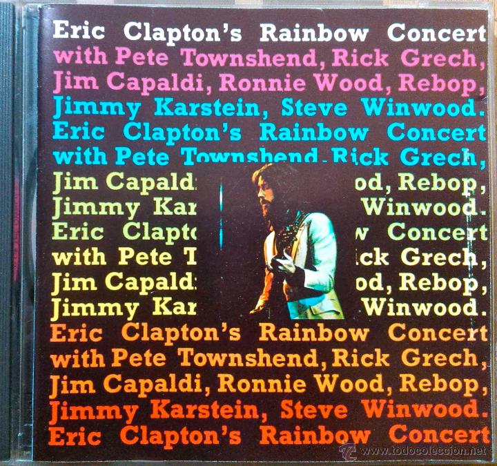 CDs de m&uacute;sica: ERIC CLAPTON, RAINBOW CONCERT - CD ESPA&Ntilde;A - Foto 1