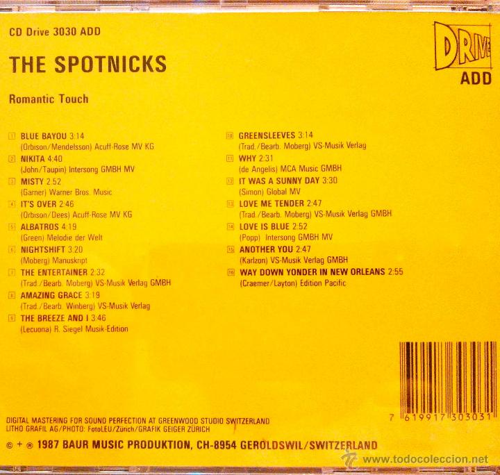 CDs de m&uacute;sica: THE SPOTNICKS - CD - Foto 2