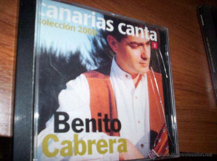 CDs de m&uacute;sica: CANARIAS CANTA - BENITO CABRERA - COLECCION 2000 - Foto 1
