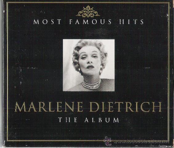 CDs de M&uacute;sica: OFERTA DOBLE ALBUM EN CD.MARLENE DIETRICH THE ALBUM