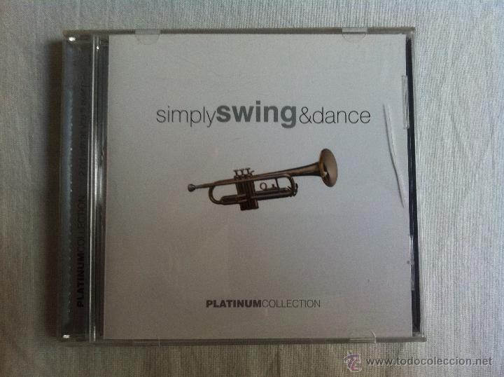 CDs de m&uacute;sica: CD DOBLE-SIMPLY SWING & DANCE-PLATINUM COLLECTION - Foto 1