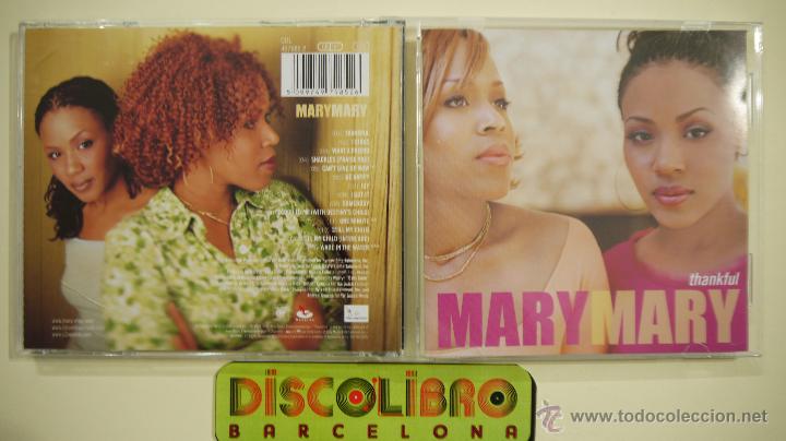 CDs de m&uacute;sica: MARY MARY - THANKFUL - CD - Foto 1