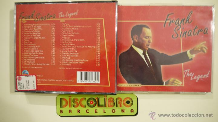 CDs de m&uacute;sica: FRANK SINATRA - THE LEGEND - 2 CDS 1997 - Foto 1