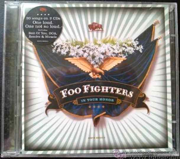 CDs de m&uacute;sica: FOO FIGHTERS - IN YOUR HONOR - CD DOBLE, 2 CDs - Foto 1