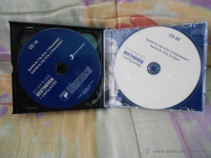 CDs de m&uacute;sica: (4CD) BEETHOVEN QUARTETTI PER ARCHI NO. 1-10 THE BUDAPEST STRING QUARTET - Foto 4