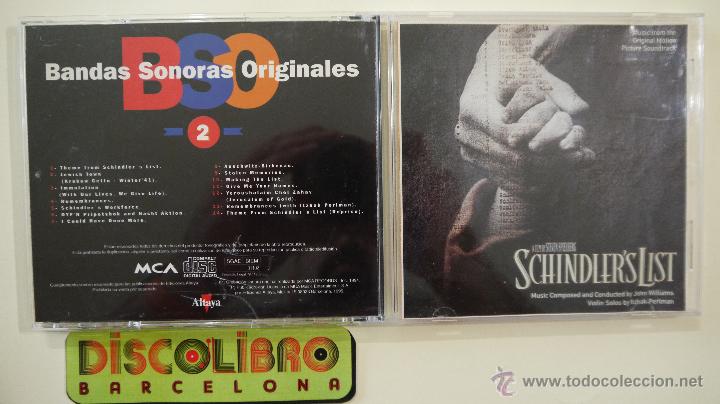 CDs de m&uacute;sica: BSO SCHINDLERS LIST - CD - Foto 1