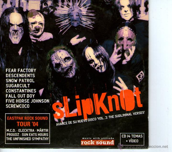 CDs de m&uacute;sica: ROCK SOUND 73 SLIPKNOT - Foto 1