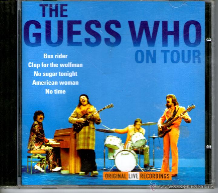 CDs de m&uacute;sica: THE GUESS WHO -ON TOUR - Foto 1