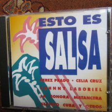 CDs de Música: CD DE ESTO ES SALSA- CON PEREZ PRADO, CELIA CRUZ, LA SONORA MATANCERA ETC...NUEVO A ESTRENAR- DEL 94. Lote 44809078