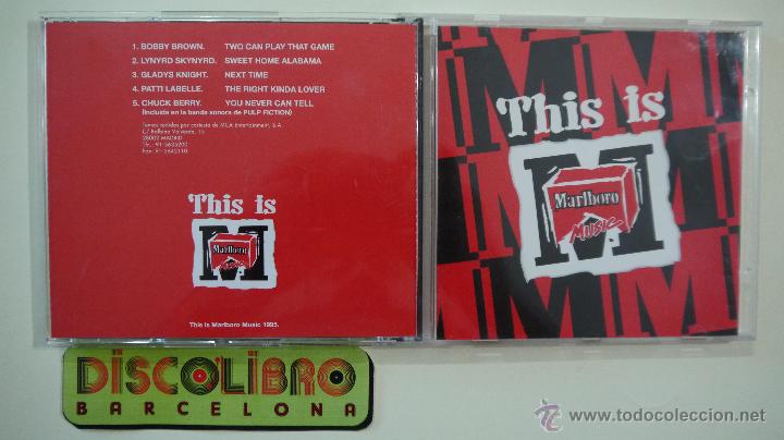 CDs de m&uacute;sica: THIS IS MARLBORO MUSIC - CD 1995 - Foto 1