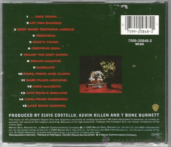 CDs de m&uacute;sica: CD ELVIS COSTELLO : SPIKE - Foto 2