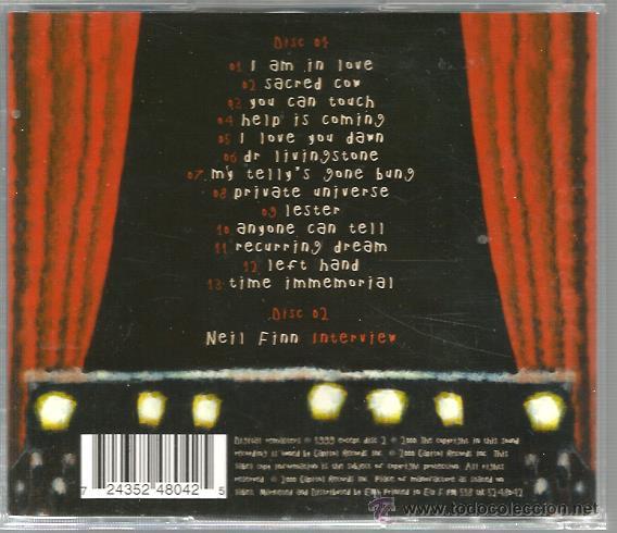 CDs de m&uacute;sica: CD CROWDED HOUSE . AFTERGLOW ( DOBLE CD ) - Foto 2