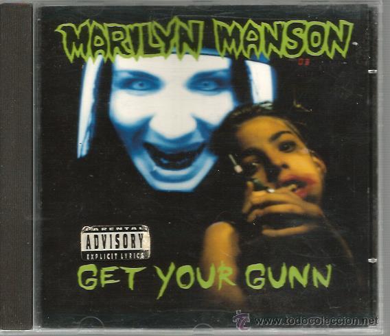 CDs de m&uacute;sica: CD MARILYN MANSON : GET YOUR GUNN - Foto 1