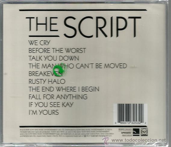 CDs de m&uacute;sica: CD THE SCRIPT - Foto 2