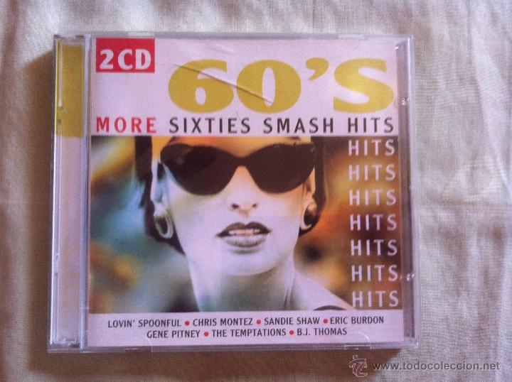 CDs de m&uacute;sica: CD DOBLE-MORE-SIXTIES SMASH HITS - Foto 1