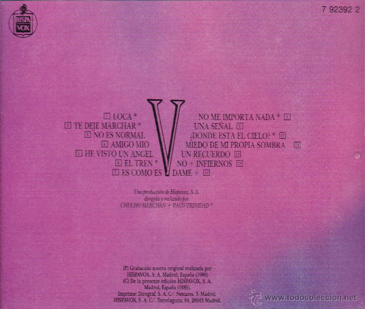 CDs de m&uacute;sica: LUZ - V - compact disc.mirar portes antes de comprar - Foto 2