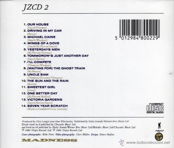 CDs de m&uacute;sica: MADNESS - UTTER - compact disc.mirar portes antes de comprar - Foto 2