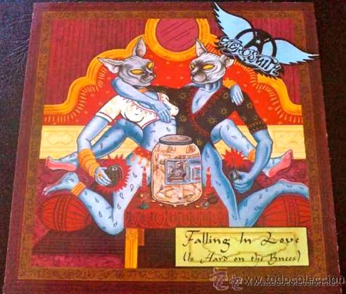 CDs de m&uacute;sica: AEROSMITH, FALLING IN LOVE - CD SINGLE 3 T&Iacute;TULOS - Foto 1