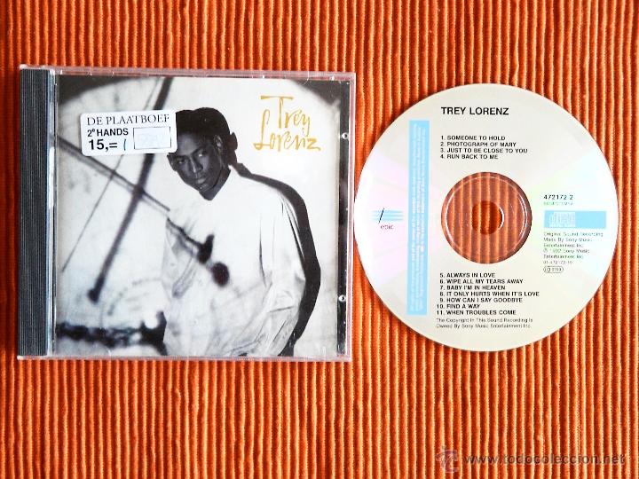 CDs de m&uacute;sica: TREY LORENZ - TREY LORENZ CD USA 1992 - Foto 1